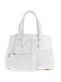 embossed tote bag