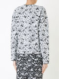 knitted floral jumper 