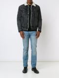 'Sherpa' denim jacket