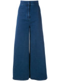 wide leg cropped jeans