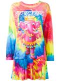 elephant tie dye effect dress