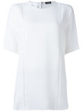 embroidered detail T-shirt 
