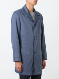 button up raincoat 