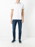 logo embroidered polo shirt