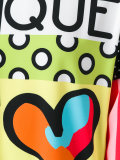 logo print blouse