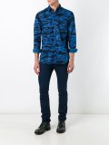 camouflage print shirt