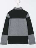 colour block polo shirt