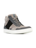 panel hi-top sneakers