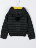 masked puffer jacket