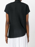 cowl-neck knitted top