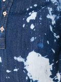 splatter polo shirt