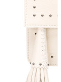 studded satchel bag 