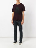 flaming skull T-shirt