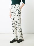 花卉印花长裤