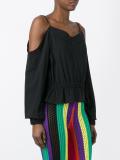 off-shoulder blouse