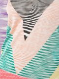 sheer zig-zag print top