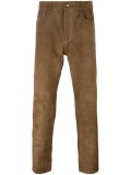 suede trousers