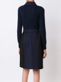 ribbed knit shirt dress
