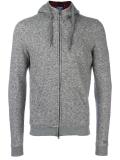 zipped hoodie