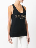 logo tank top