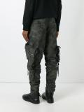 twill camouflage cargo trousers