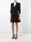 polka dot blazer