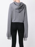 drawstring bodysuit hoodie 