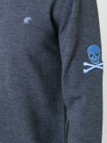 v neck fine knit jumper