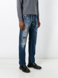 straight-leg jeans