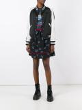 floral print bomber jacket