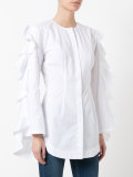 ruffle sleeved shirt 