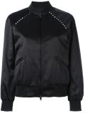 Rockstud bomber jacket