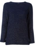 metallic effect sweatshirt