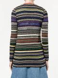 lurex stripe cardigan 