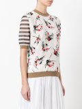 floral print T-shirt 