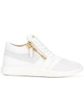 mini logo plaque hi-tops