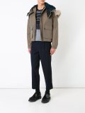 furred collar sport jacket