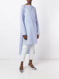 high low hem striped tunic