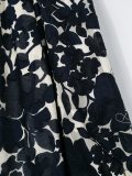 devoré floral dress