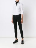 zipper skinny jeans 