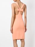 open back tube dress