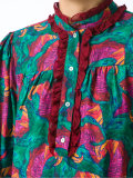 abstract print dress