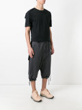 drawstring hem shorts