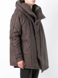padded hooded jacket