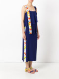 long floral strap dress 