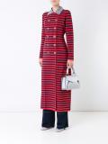 striped long coat