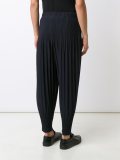 tapered pleated trousers