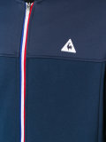 striped zip sweatshirt
