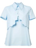 scalloped collar T-shirt
