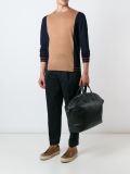 colour block sweater